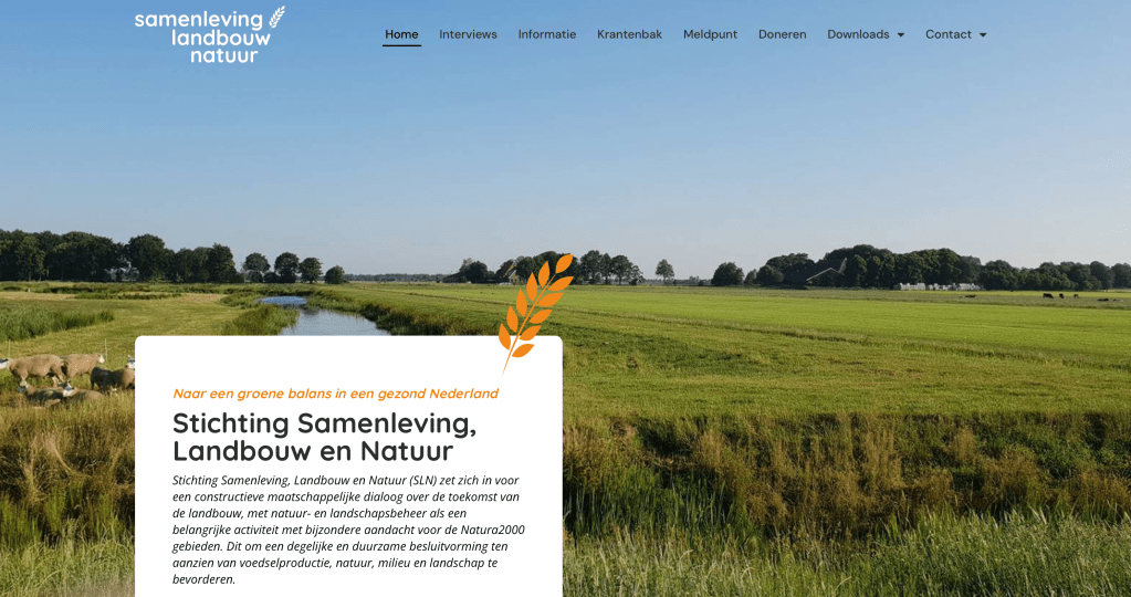 SLN Pleit voor Evenwichtiger Stikstofbeleid: Minder Focus op Modellen, Meer op&nbsp;Realiteit